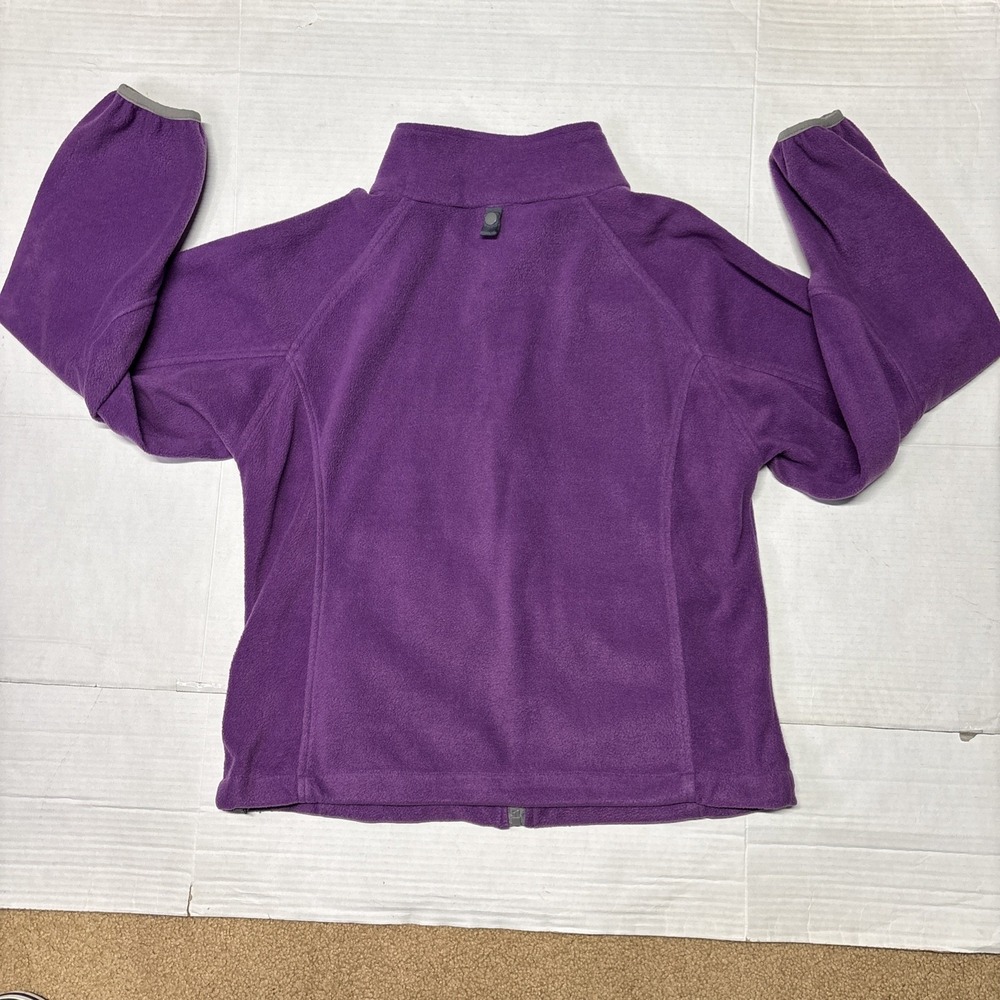 The North Face Summit Series Purple Fleece Full Zip Jacket Women's M Medium - Picture 7 of 11